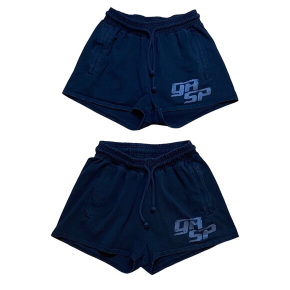 Gasp Pro Shorts Mens Black Athletic Gym Shorts Lot of 2 Size Medium